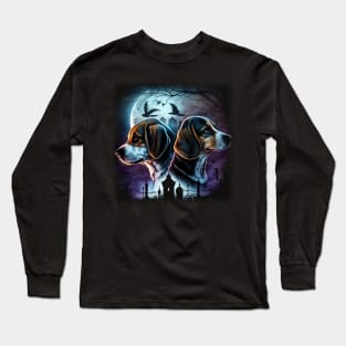 Gothic Beagles Long Sleeve T-Shirt